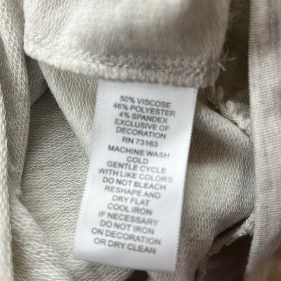 Sz L Cupio Blusg Zip up Light Jacket NWT Spring Fling Light Gray - Picture 6 of 6